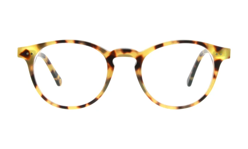 Lunettes Ovale en acétate, Écaille miel, La Belle Lunette Française