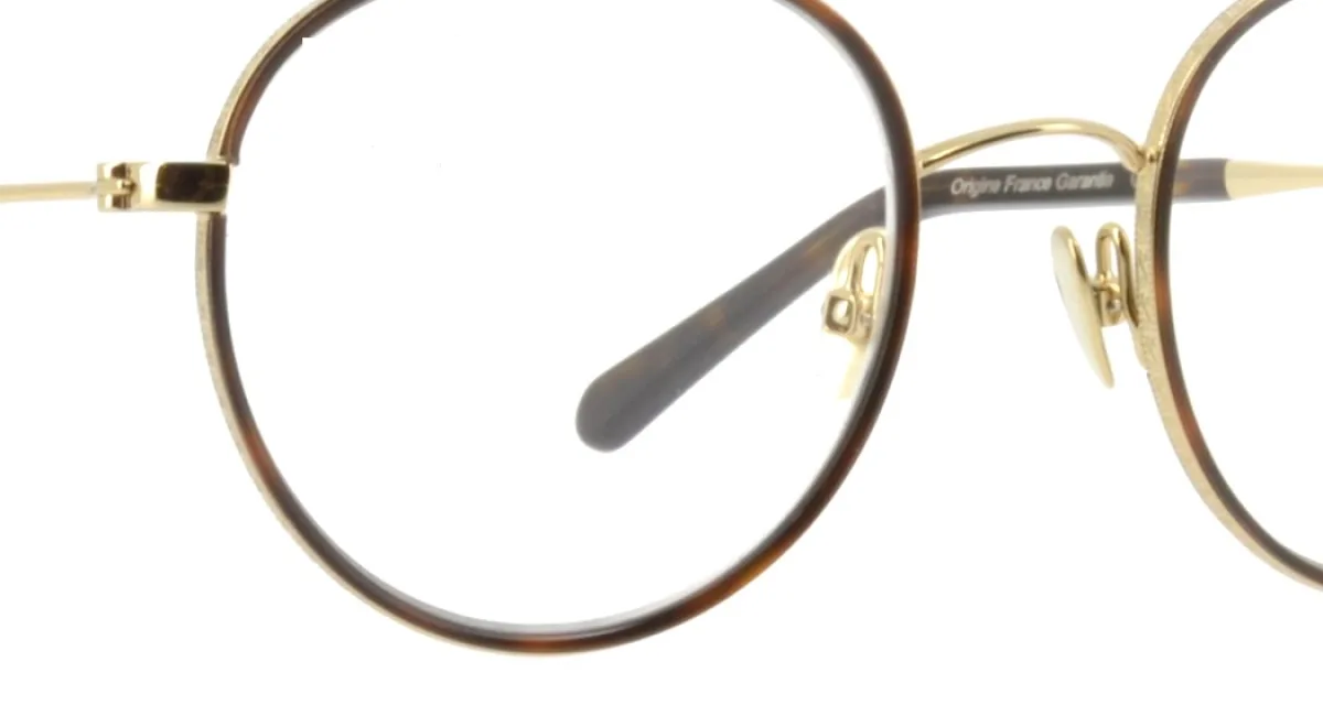 Cercle métal guilloché et plaquettes